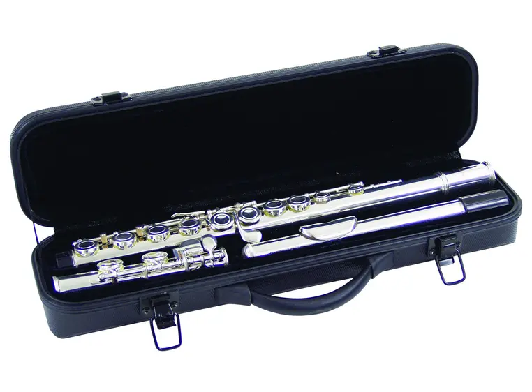 DIMAVERY QP-10 C Flute, silver-plated 